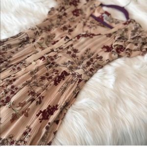 Boho high low dress
